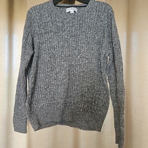 Kim Rogers Monochrome Knit Crewneck Sweater